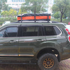 New 580L Foldable 500D PVC Waterproof Roof Rack Bag SUV Cargo Carrier Trailer Parts Accessories 2