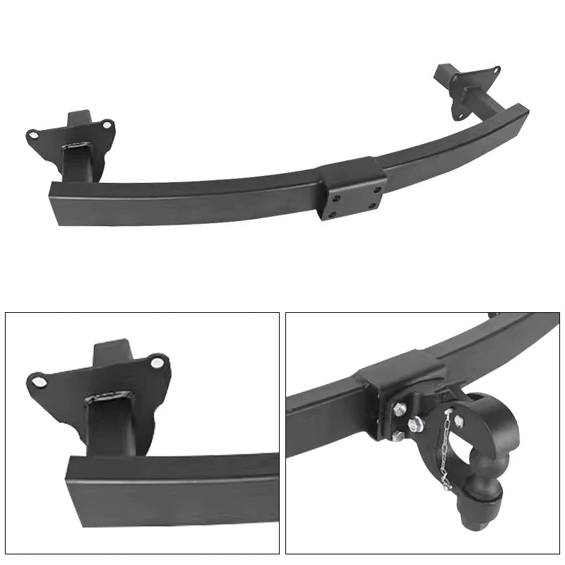 For Buick Envision Trailer Steel Rear Bumper with 85*45mm Hole Base Car Tow bar Towing Hook Vehicle Trailer Hitch Accessories 3