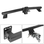 For New Cayenne Steel Trailer Rear Bumper 8000LBS with 2inch Receiver Car Tow bar Towing Hook Vehicle Trailer Hitch Accessories 3