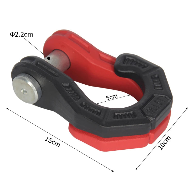 Factory Price Heavy Duty Multi-Functional Forged Bow Shackle Trailer Hitch Hook for Trucks and Trailers Pintle Hook 6