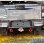 For ISUZU D-MAX Car Tow bar 8000lbs Steel Rear Bumper with Shackle Ring Parts Towing Hook Vehicle Trailer Hitch Accessories 5